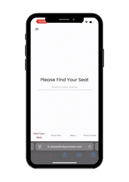 Bride planning wedding seating chart